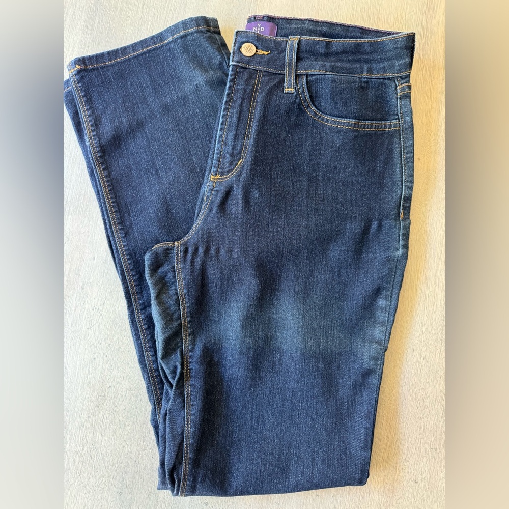 NYDJ Dark Blue Denim Jeans